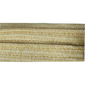 HLXMESH Sun Shade Awning,220GSM,Light Beige Color,Balcony Windscreen Netting Sun Shade Net Canopy Sun-Shade Net Sail Shading Sun Car Parking (6x6M)