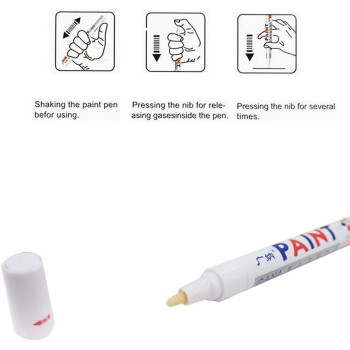 Home Clearance Sale Car Tyre Marker Paint Pen Tire Permanent Waterproof Glass Oil Art White