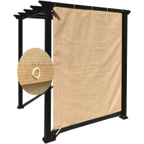Wuzming Shading Net Shading Rate 90% Anti-UV Metal Hole Antirust Courtyard Polyethylene, 23 Sizes (Color : Gold Yellow) 