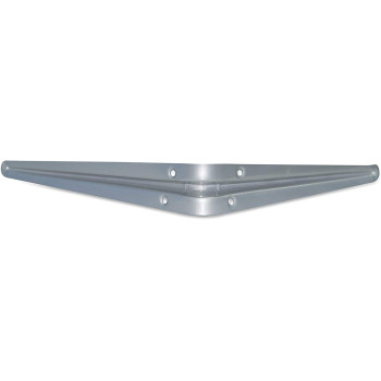 Metal Shelf Bracket - 12 x 14 inch - Silver - LLP-SB-1214