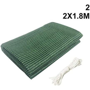 Tjackson Plant Sunshade Net UV Resistant Anti-dust Breathable Square Durable Net for Balcony