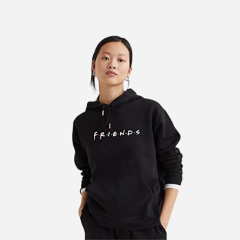 Friends Hoodie Black