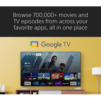 Sony BRAVIA 75 Inch TV 4K UHD HDR Full Array LED Bravia Core™ with Smart Google TV HDMI 2.1 and Exclusive Features for The Playstation 5 - XR-75X90K (2022 Model) 1 Year Sony Warranty with wall mount