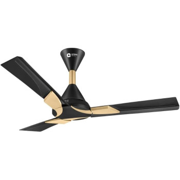 Orient Electric Wendy Ceiling Fan 56" Metallic Black Gold
