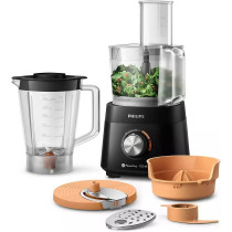Philips 5000 Series food processor HR7302/90, Black"Min 1 year manufacturer warranty"