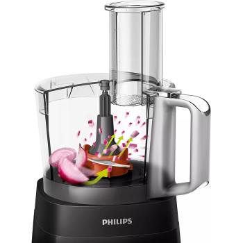 Philips 5000 Series food processor HR7302/90, Black"Min 1 year manufacturer warranty"