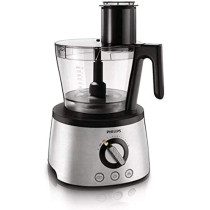 PHILIPS Avance Collection Multi- function Food Processor HR7778/01, 1300W, Compact 4in1 setup, 3.4L bowl with Stainless Steel Disc, 2.2L Blender - International Version