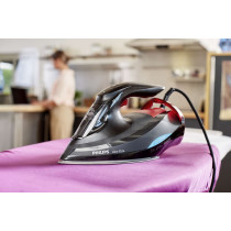 PHILIPS Azur Elite Steam Iron 3000 Watt, GC5037/86, Black - International Version