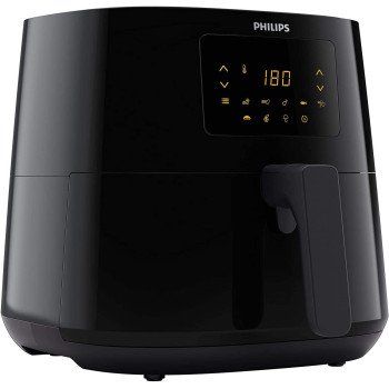 Philips Essential XL Airfryer 2000W 1.2Kg, Digital, 7 Presets, Black Body/Blackhandle, 50Hz HD9270/91., 1.2Kg- 2000W