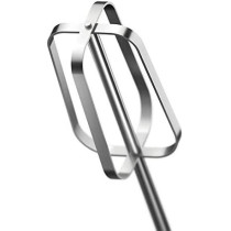 PHILIPS HR3740/11 Viva Collection Hand Mixer -White/Deep Purple, 400W, Stainless Steel Hooks, 5 speeds + turbo, Double Balloon Beater + Kneading tool - International Version