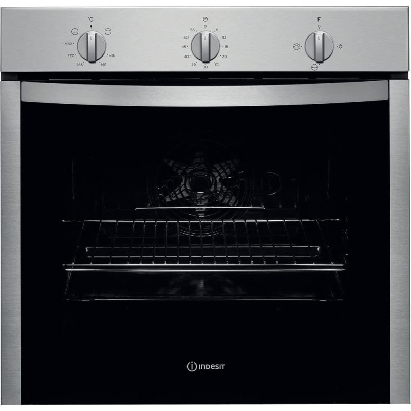 Indesit 60Cm Built-In Gas Oven Mechanical Control Inox Igs3G-Y430Ix"Min 1 Year Manufacturer Warranty"
