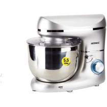 iSonic Im 731 1100 Watts Premium Electric Stand Mixer, 5.5 Liters, Grey