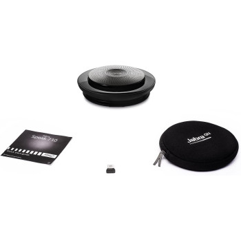 Jabra Speak 710 UC Wireless Bluetooth Speaker for Softphone and Mobile Phone - Easy Setup, Portable Speaker with for Holding Meetings Anywhere with Immersive Sound