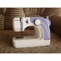 Janome 639x White & Purple