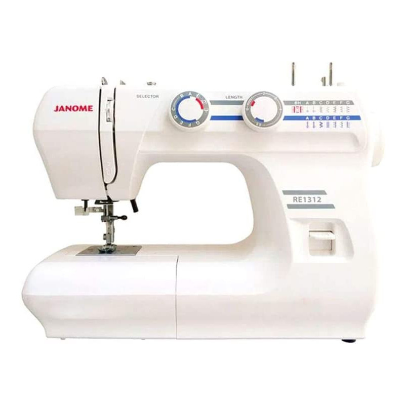 Janome Sewing Machine Re1312, White