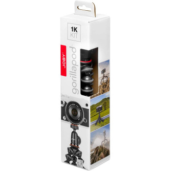 JOBY Jb01503 Gorillapod 1K Flexible Mini-Tripod With Ball Head Kit