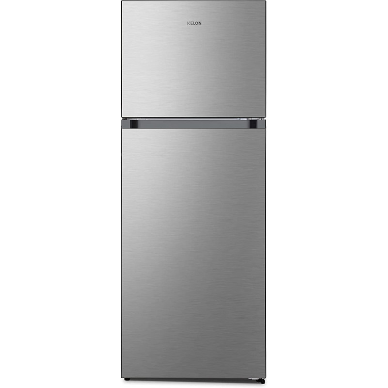 Kelon 490 Liters Refrigerator Double Door Top Mount, Silver, 1 Years Full & 5 Years Compressor Warranty