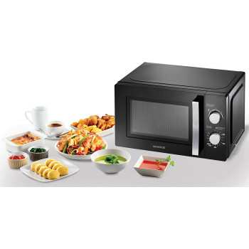 Kenwood 20L Microwave Oven with 5 Power Levels, Defrost Function, 35 Minutes Timer 700W MWM20.000BK Black