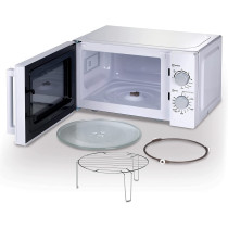 Kenwood 20L Microwave Oven With Grill, 5 Power Levels, Defrost Function, 35 Minutes Timer 800W Mwm21.000Wh White"Min 1 year manufacturer warranty"
