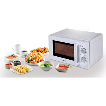Kenwood 20L Microwave Oven With Grill, 5 Power Levels, Defrost Function, 35 Minutes Timer 800W Mwm21.000Wh White"Min 1 year manufacturer warranty"
