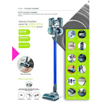 Kenwood Cordless Vacuum Cleaner 2 in 1 Upright Stick Vacuum Cleaner + Handheld Vacuum Cleaner