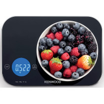 Kenwood Digital Kitchen Scale 5G-8Kg Capacity Weight Scale Weighing Scale With 6 Weighing Units, 4Mm Tempered Glass, Touch Control, 3 Aaa Batteries, Tare/Zero Function, Auto Shut-Off Wep50.000Bk Black