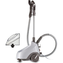 Kenwood Garment Steamer 1500W with 2L Water Tank Capacity, Rotary Wheels, Folding Rack, Trouser Press, Glove GSP65.000WH White
