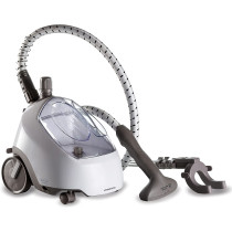 Kenwood Garment Steamer 1500W with 2L Water Tank Capacity, Rotary Wheels, Folding Rack, Trouser Press, Glove GSP65.000WH White