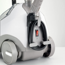 Kenwood Garment Steamer 1500W with 2L Water Tank Capacity, Rotary Wheels, Folding Rack, Trouser Press, Glove GSP65.000WH White