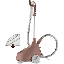 Kenwood Garment Steamer 1500W With 2L Water Tank Capacity, Rotary Wheels, Folding Rack, TroUSer Press, Glove Gsp65.500Pk Pink
