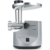 Kenwood Meat Grinder 1600W Powerful Metal Body Meat Mincer With 3 Stainless Steel Screens For Fine, Medium & Coarse Results MG510 Silver