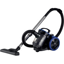 Kenwood Vacuum Cleaner 1800W Multi Cyclonic Bagless Canister Vacuum Cleaner 2L With 4.5M Cable, Ultra Compact, Multi Surface, Anti Bacteria, Pet Care For Home & Office Vbp50.000Bb Black/Blue