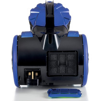 Kenwood Vacuum Cleaner 1800W Multi Cyclonic Bagless Canister Vacuum Cleaner 2L With 4.5M Cable, Ultra Compact, Multi Surface, Anti Bacteria, Pet Care For Home & Office Vbp50.000Bb Black/Blue