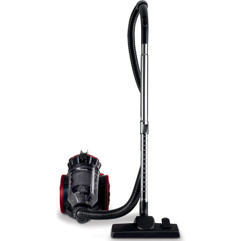 Kenwood Vacuum Cleaner 2000W Multi Cyclonic Bagless Canister Vacuum Cleaner 3L With 5M Cable, Multi Surface, Anti Bacteria, Pet Care For Home & Office Vbp70.000Br Black/Red