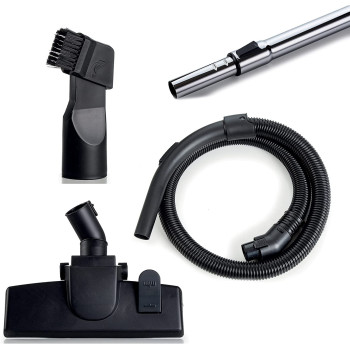 Kenwood Vacuum Cleaner 2000W Multi Cyclonic Bagless Canister Vacuum Cleaner 3L With 5M Cable, Multi Surface, Anti Bacteria, Pet Care For Home & Office Vbp70.000Br Black/Red