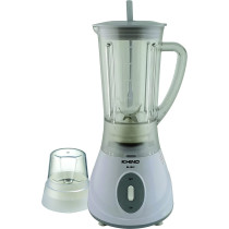 KHIND Blender BL1012, 1.0L Jar with 2 Speed and 1 Miller for Grinding - White