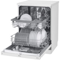 LG 9 Programs 14 Place Settings Free Standing Dishwasher - Dfb512Fw, 1 Year Warranty