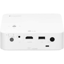 LG LED CineBeam HD Projector with Built-in Battery, 100 inch Display, 250 ANSI Lumens, Wireless Connection - PH30N