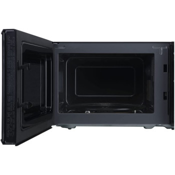 Midea 20 Liters Solo Microwave Oven with 5 Power Levels, 700W, Child-Safety-Lock, Defrost Function, 35 Minutes Timer, Fast Reheat, Push Button Door Opening, Good for Home & Office, Black, MMC21BK