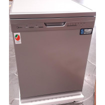 Midea Freestanding Dishwasher, 12 Place Settings, 5 Auto Programs, Silent & High Energy Efficient, WQP125203S