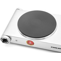 Nikai 2500W Double Electric Hot Plate - Silver Nktoe5N2"Min 1 year manufacturer warranty"