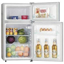 Nikai Double Door Small Refrigerator (135 L, NRF-135DDS)