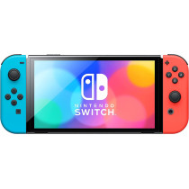 Nintendo Switch OLED Model Neon Red & Neon Blue Joy Con (UAE Version)