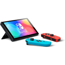Nintendo Switch OLED Model Neon Red & Neon Blue Joy Con (UAE Version)