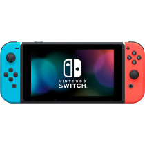 Nintendo Switch Console Neon Red & Blue Joy-Cons V2 With Extended Battery Life