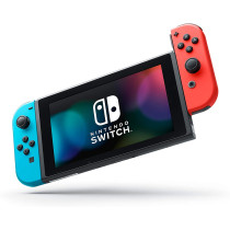 Nintendo Switch Console Neon Red & Blue Joy-Cons V2 With Extended Battery Life