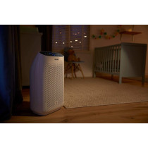 PHILIPS 1000 Series Air Purifier AC1215/90, VitaShield IPS & NanoProtect Pro Filter, Touch UI, White & 1.8m cord (270 m3/h, 63 m2, 33dB)