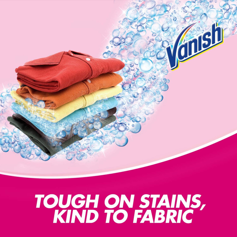 Vanish Laundry Stain Remover Liquid For White Colored Clothes, Can Be