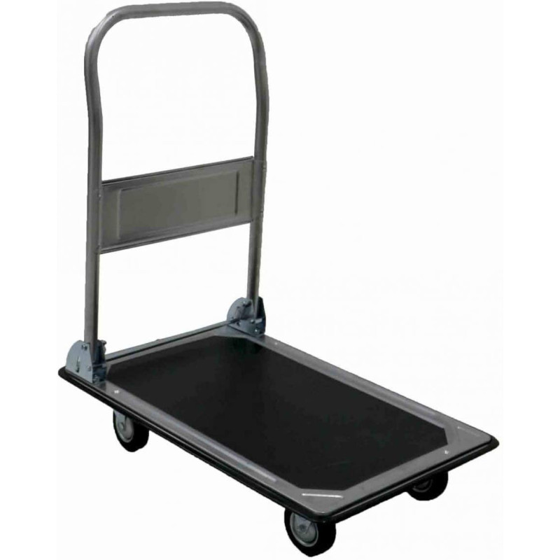 JJSFJH Trolley Portable Adjustable Large Chassis Hand Cart Extended Platform Platform Hand Sack Truck Trolley Transport Heavy Non-Slip Surface