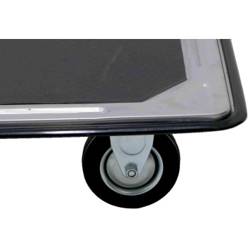 JJSFJH Trolley Portable Adjustable Large Chassis Hand Cart Extended Platform Platform Hand Sack Truck Trolley Transport Heavy Non-Slip Surface